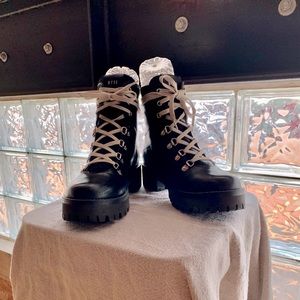 Steve Madden Lug Sole NYC edition Combat Boot
